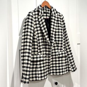 Talbots Tweed Blazer Coat